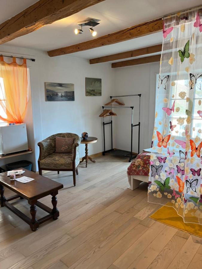 Chambre Papillon Avec Acces Terasse La Neuveville Exterior photo